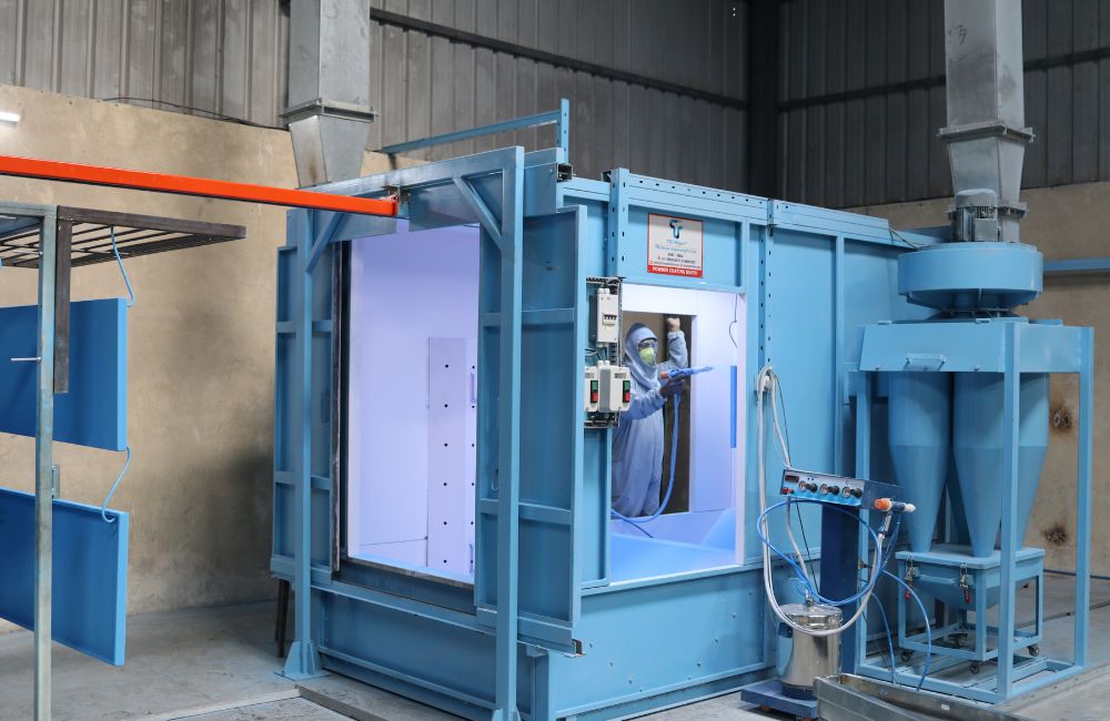 Batch Type Powder Coating System
