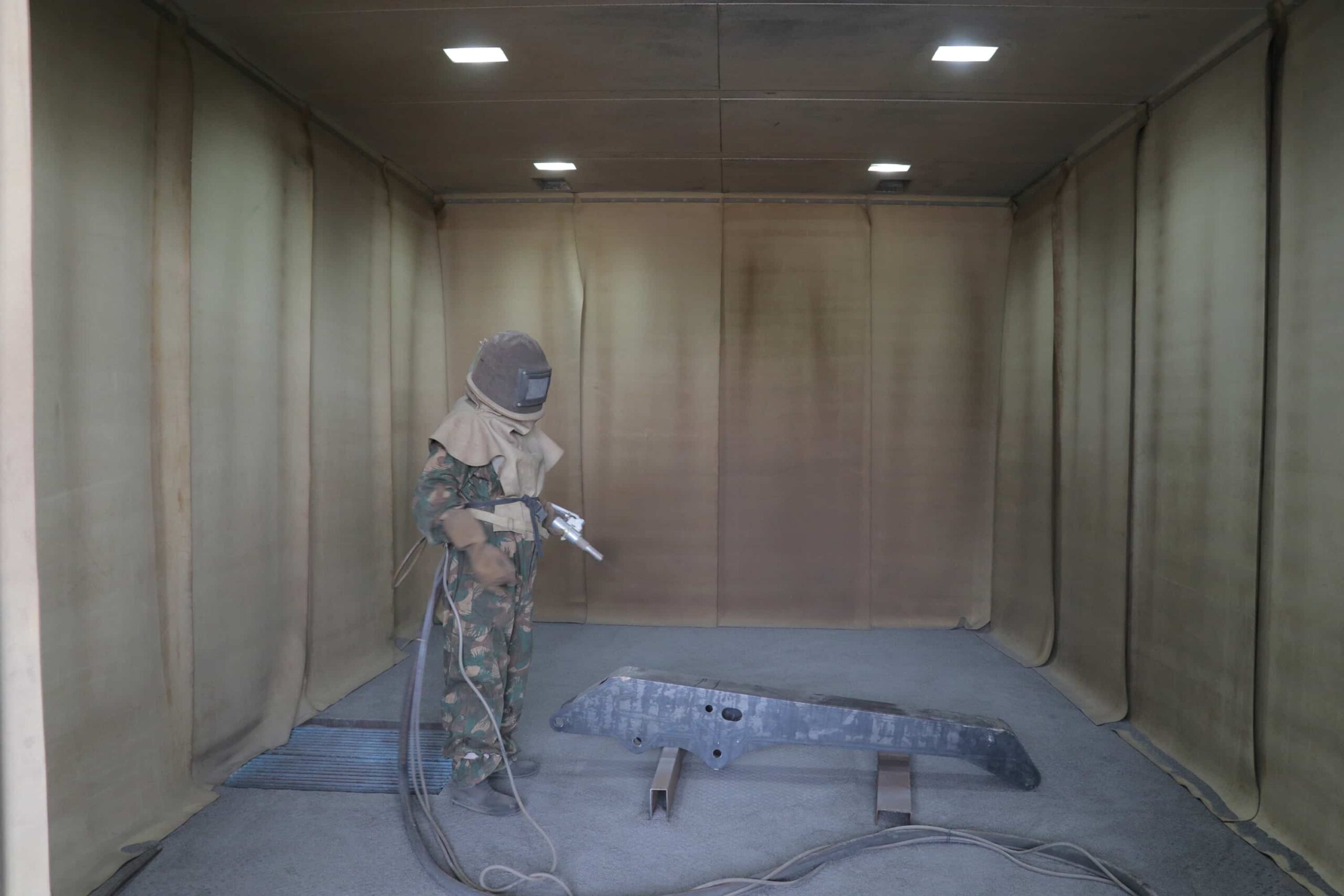 Air Shot Blasting System