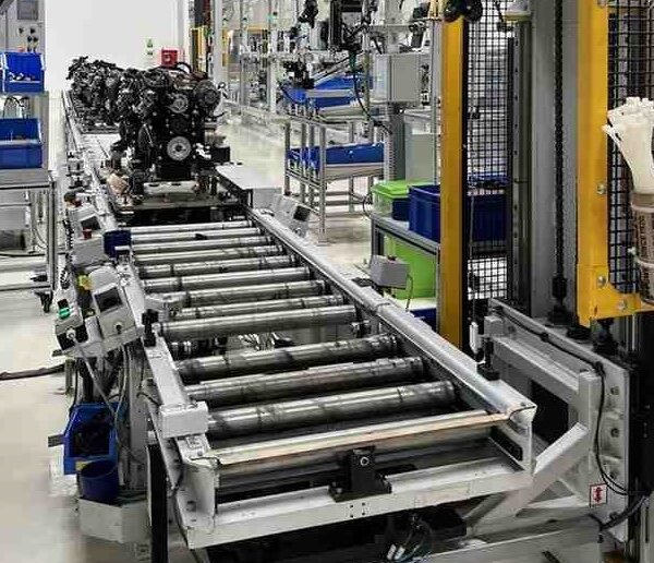 Inverted Floor Chain Conveyor